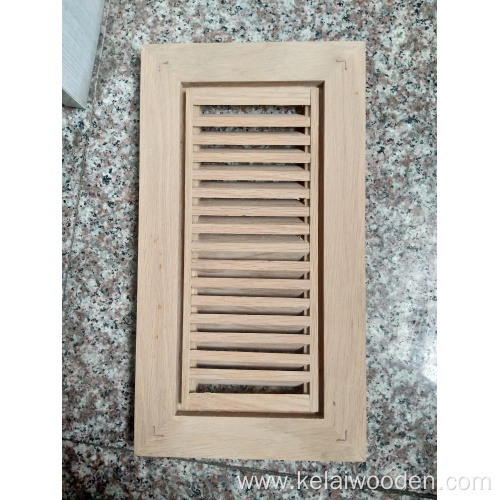 Air Conditioner Ventilation Wooden Oak Floor Vent Grille